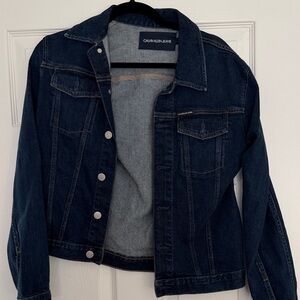 Calvin Klein Jeans Dark Blue Denim Jacket